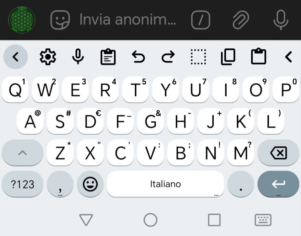 smartphone - tastiera opensource