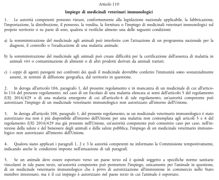 vaccino Lumpy Skin Disease